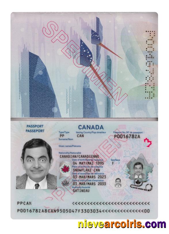 Canada passport 2023-present